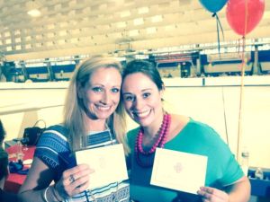 Kate with pippa at SCOB