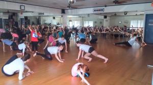 Kate McSwain & Drew Meekins lead an improvisational exercise